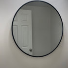 Mercer41 Gehard Metal Flat Mirror & Reviews | Wayfair